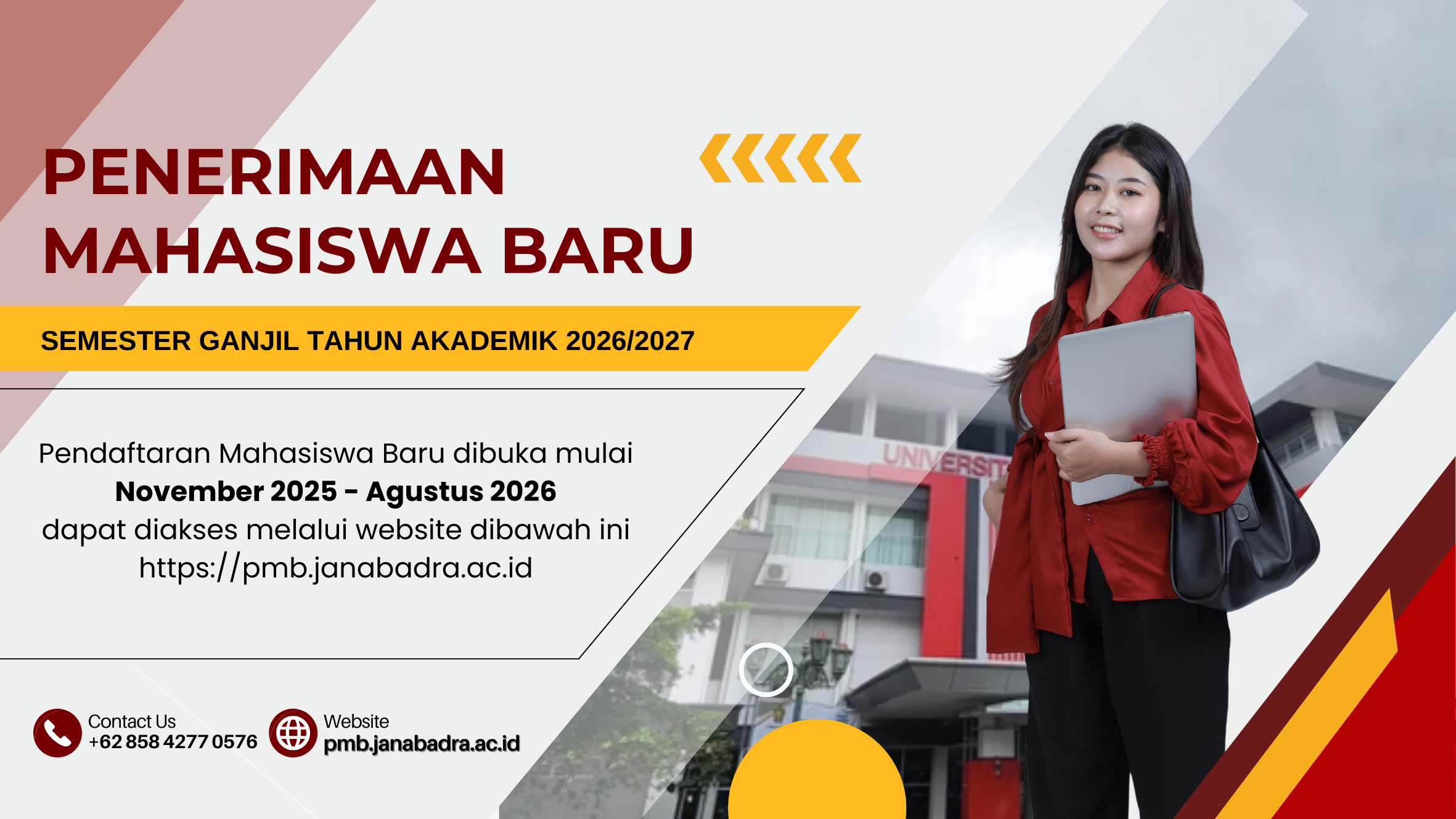 Penerimaan Mahasiswa Baru (PMB) Universitas Janabadra Yogyakarta